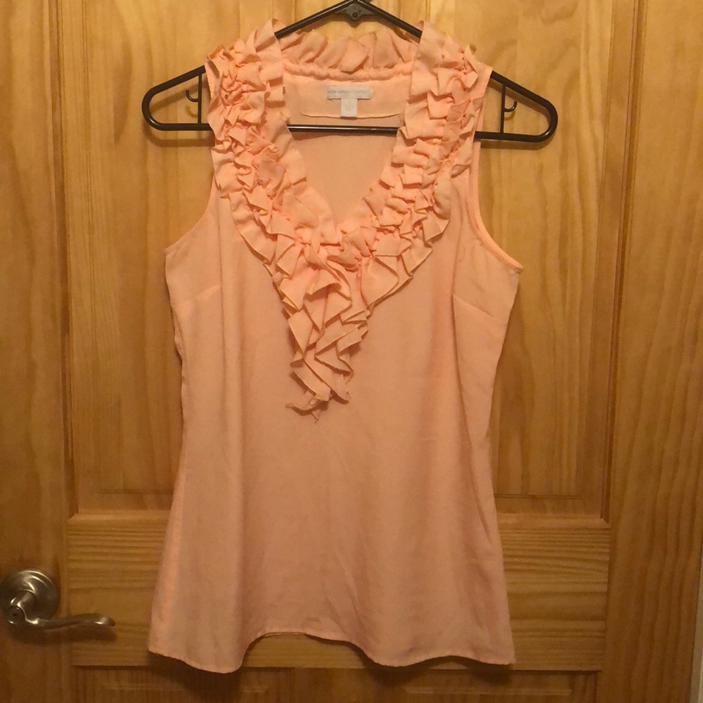 Pink blouse New York & Company